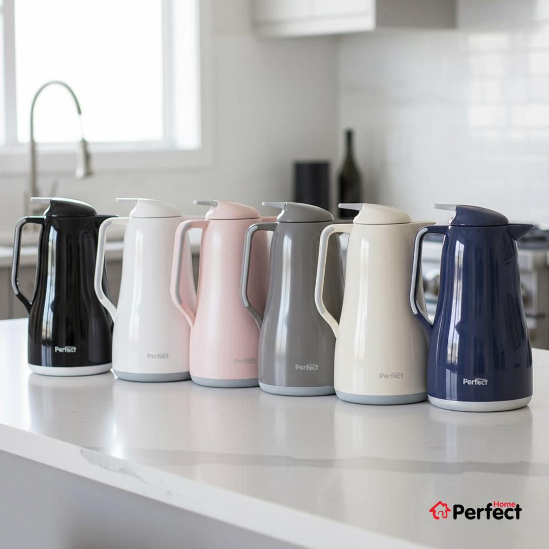 فلاسک ملامینه شیشه دار مدل ۱ لیتر