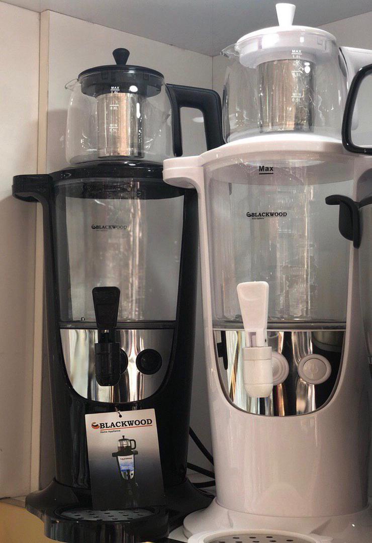 چاي ساز مدل سماوري شيشه اي